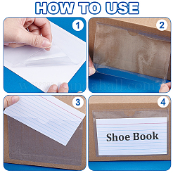 Rectangle Ruled Index Cards&nbsp;DIY-PH0029-22