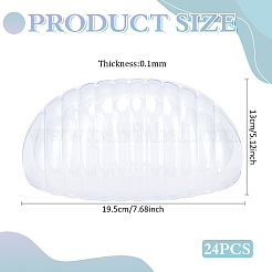 PVC Half Hat Stay Baseball Cap Holder&nbsp;AJEW-WH0314-431