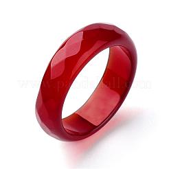 Natural Agate Finger Ring&nbsp;G-Q481-67B