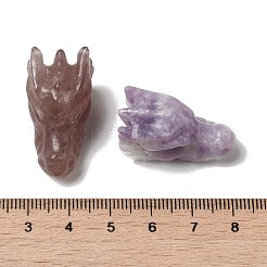Natural Gemstone Dragon Healing Figurines&nbsp;DJEW-D010-01
