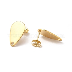 201 Stainless Steel Stud Earring Findings&nbsp;STAS-D244-27G