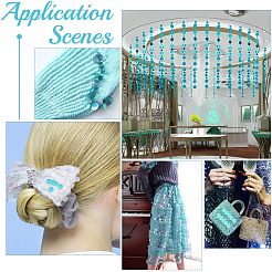 1300Pcs 4 Style Ornament Accessories&nbsp;PVC-OC0001-11B