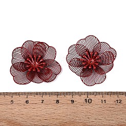 Spray Painted Iron Bead Caps&nbsp;IFIN-N013-05A