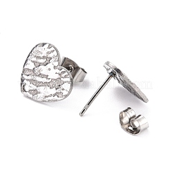 Non-Tarnish 304 Stainless Steel Stud Earring Findings&nbsp;STAS-I183-05B-P