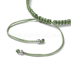 Natural Cowrie Shell Braided Bead Bracelets for Women&nbsp;BJEW-JB11765-07