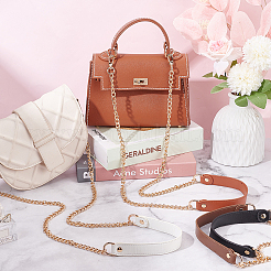 4Pcs 4 Colors Imitation Leather Crossbody Long Purse Straps&nbsp;FIND-WR0009-03G