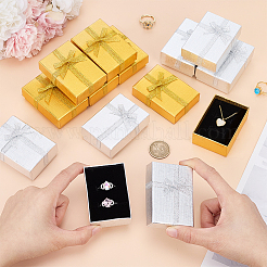 12Pcs 2 Colors Cardboard Necklace Boxes&nbsp;CBOX-PH0001-11