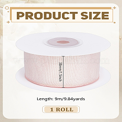 1Roll Flat Rainbow Color Organza Ribbon&nbsp;OCOR-LP0002-15