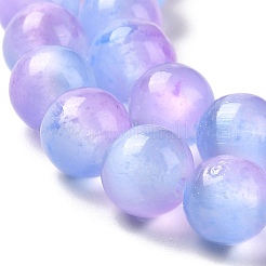 Natural Selenite Beads Strands&nbsp;G-P493-01N