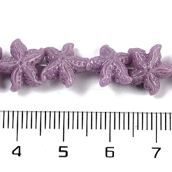 Synthetic Coral Dyed Carved Beads Strands&nbsp;CORA-K009-06A