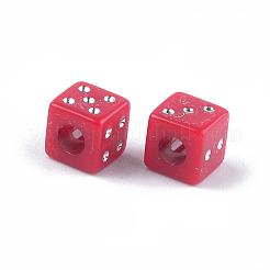 Plating Acrylic Beads&nbsp;PACR-T006-10