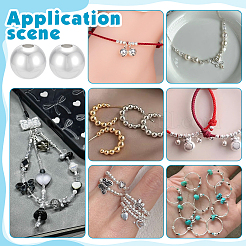 10Pcs 925 Sterling Silver Beads&nbsp;STER-PH0004-57