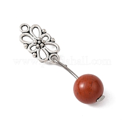 Natural Red Jasper Pendants&nbsp;PALLOY-JF04708