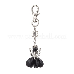 Angel Glass Pendant Decorations&nbsp;HJEW-MZ00261-07