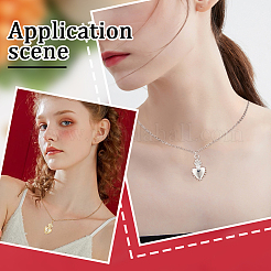8Pcs 4 Style Rack Plating Brass Micro Pave Cubic Zirconia Pendants&nbsp;KK-BBC0012-99