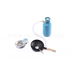 Alloy Gas Tank & Camping Stove Miniature Ornaments&nbsp;PW-WGA43A8-01