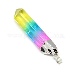 Natural Quartz Crystal Pointed Pendants&nbsp;G-S265-07