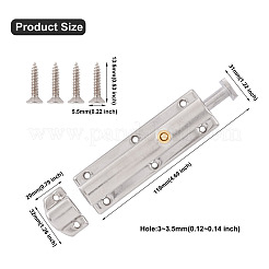 304 Stainless Steel Spring Locks Set&nbsp;SW-TAC0001-22B-P