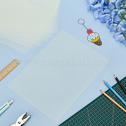 Luminous Glow in the Dark Rectangle Plastic Heat Shrink Sheets Film&nbsp;DIY-WH0591-254A