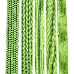 Opaque Solid Color Imitation Jade Glass Beads Strands&nbsp;LS-EGLA-A044-P8mm-D30