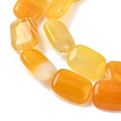 Natural Striped Agate/Banded dAgate Beads Strands&nbsp;G-B137-B01-01L