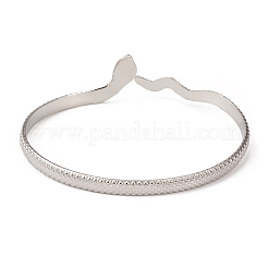 Non-Tarnish 304 Stainless Steel Bangles&nbsp;BJEW-P290-01P
