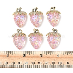 10Pcs Transparent Acrylic Pendants&nbsp;MACR-FS0002-08B