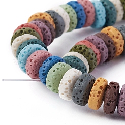 Natural Lava Rock Beads Strands&nbsp;G-F671-02A-05