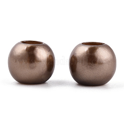 ABS Plastic Imitation Pearl European Beads&nbsp;MACR-R530-12mm-A46