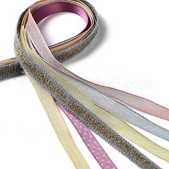 18 Yards 6 Colors Polyester Ribbon&nbsp;SRIB-C001-B07