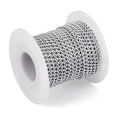 10M Aluminium Curb Chains&nbsp;CHA-TA0001-35P