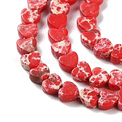 Dyed Synthetic Imperial Jasper Beads Strands&nbsp;G-M403-A36-01