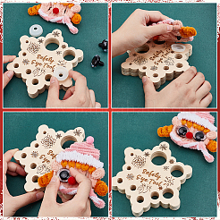 Wooden Safety Eyes Tool&nbsp;WOOD-WH0050-011A