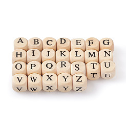 ddPrinted Natural Wood Beads&nbsp;WOOD-KS0001-12
