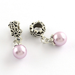 Alloy European Dangle Charms&nbsp;MPDL-R036-73
