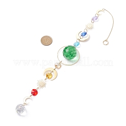 Glass Hanging Suncatchers&nbsp;HJEW-JM04491