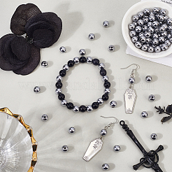 2 Strands Electroplated Synthetic Non-magnetic Hematite Beads Strands&nbsp;G-PA0001-32
