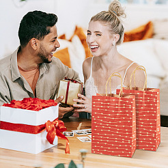 10Pcs Valentine's Day Paper Bags&nbsp;CARB-TADJ0001-01D