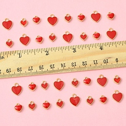 48Pcs 3 Styles Alloy Enamel Charms&nbsp;ENAM-FS0002-42