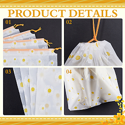 PE Plastic Drawstring Storage Bags&nbsp;ABAG-WH20010-01B