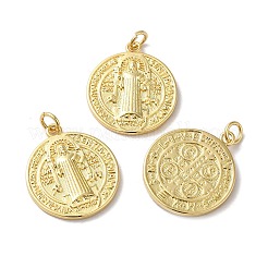 Eco-Friendly Rack Plating Brass Pendants&nbsp;KK-F853-10G