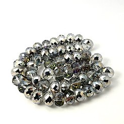 Electorplated Glass Beads&nbsp;X-EGLA-E005-11