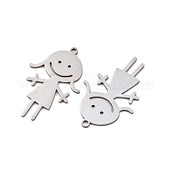 201 Stainless Steel Pendants&nbsp;STAS-I364-11P