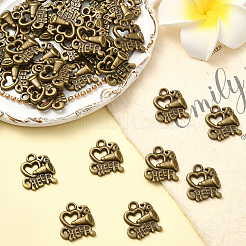 60Pcs Tibetan Style Alloy Pendants&nbsp;FIND-SC0018-05