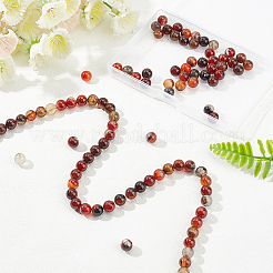 2 Strand Natural Agate Beads Strands&nbsp;G-OC0002-25