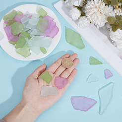 450G 9 Styles Sea Glass Pieces for Crafts&nbsp;DIY-PH0035-22B