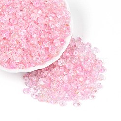 Baking Paint Transparent Glass Beads&nbsp;DGLA-T004-07K