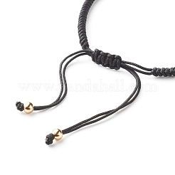 Braided Evil Eye Resin Beads  Bracelets&nbsp;BJEW-JB07011-02