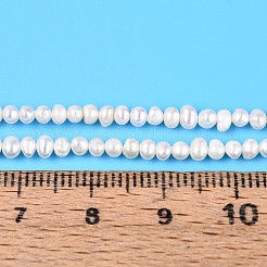 Natural Cultured Freshwater Pearl Beads Strands&nbsp;PEAR-T006-16A
