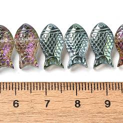 Electroplate Transparent Glass Beads Strands&nbsp;EGLA-C007-06